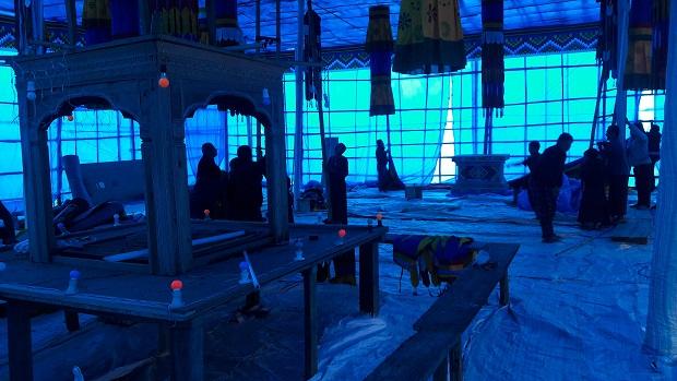 Social services during religious functions.