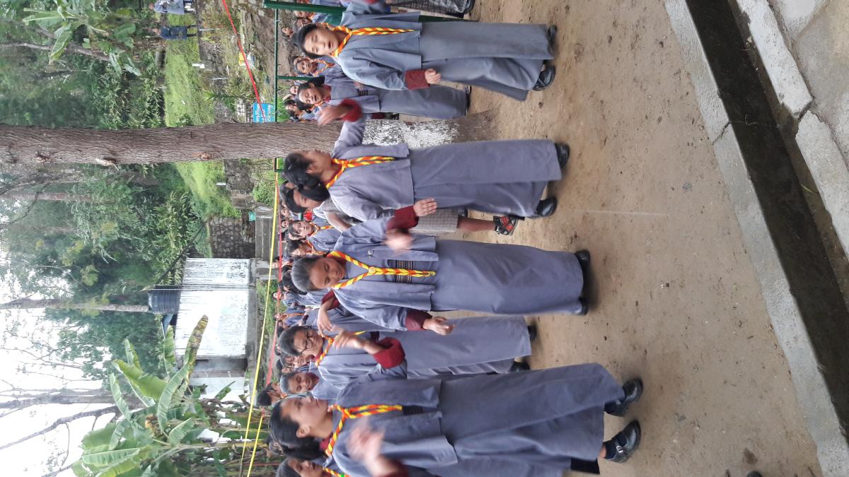 opening ceremony of scout in MCS
