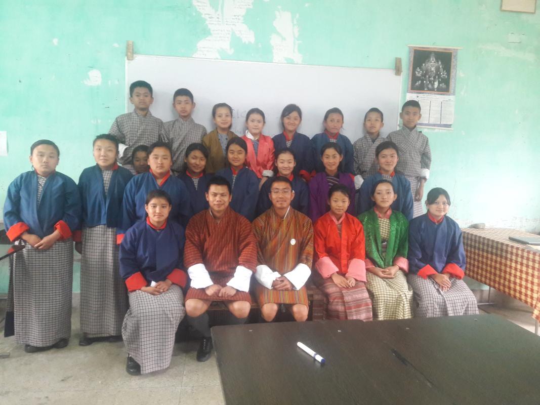 Advocay on CICL to Law CLub Members of Nganglam Central School