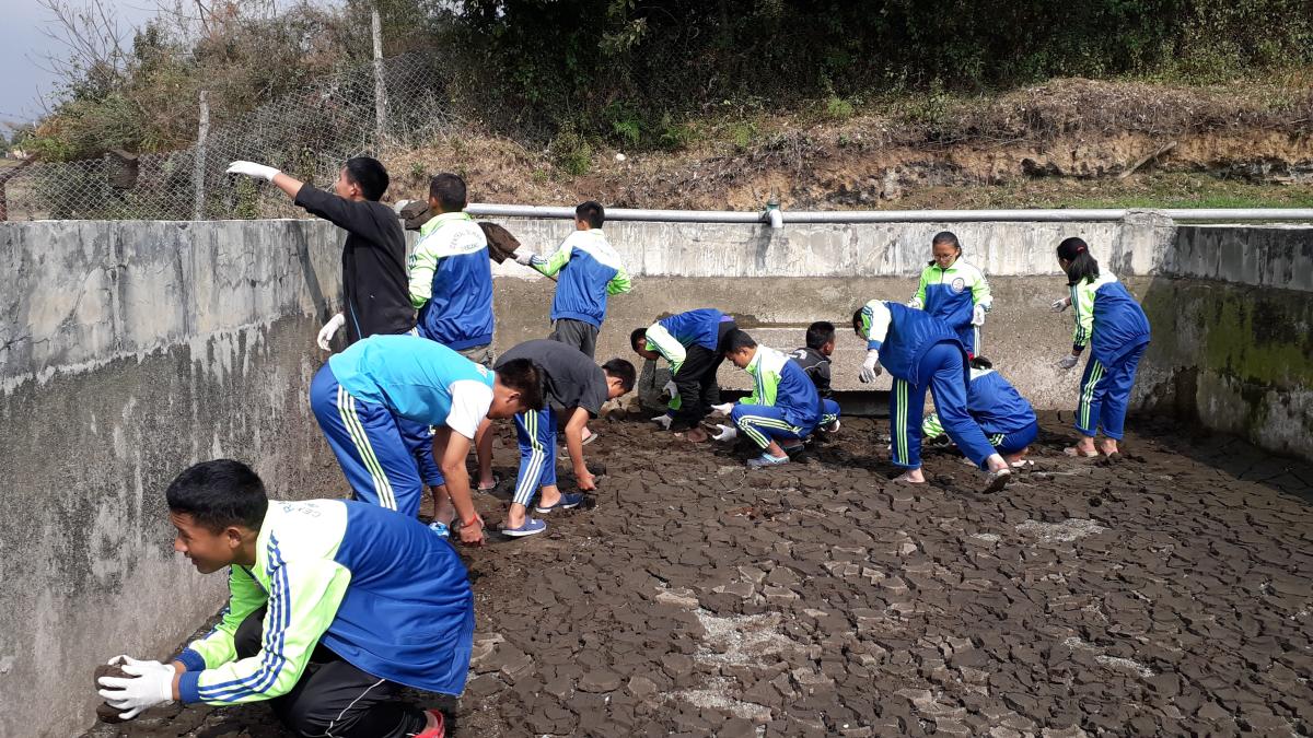 Engagement of scouts in voluntary work