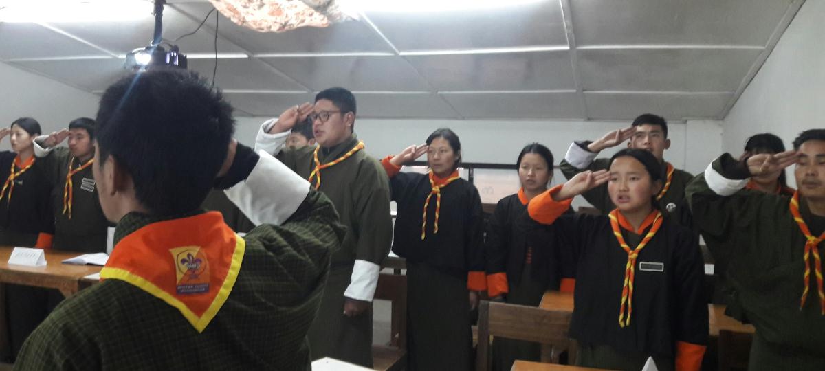 Court of Honour at Nima High school 