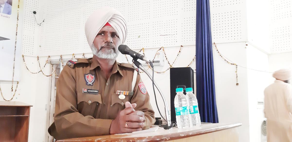 voters awareness and anti drugs,traffic education and moral education seminar by sri muktsar sahib police department punjab india