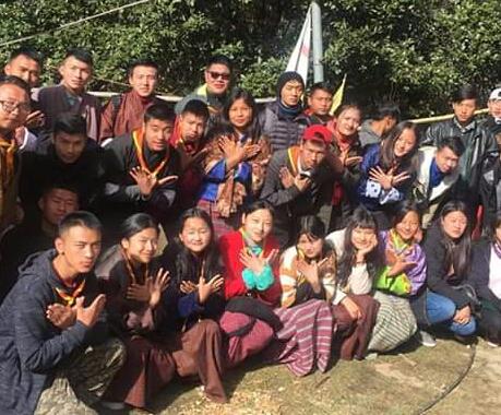 Volunteer work at Cheri Monastery, Thimphu 