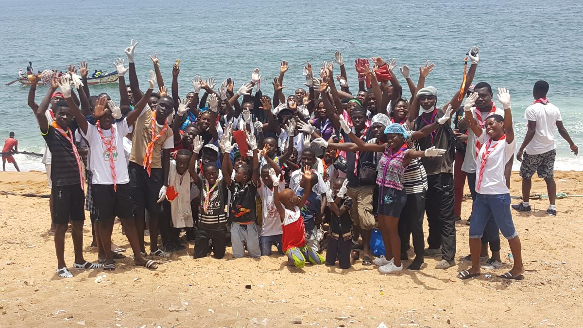 earth hour 2019 : SCOUTS DE LA COTE D'IVOIRE, ENGAGE