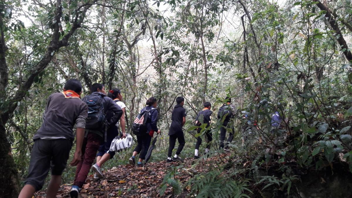 Hiking with Exchange Program