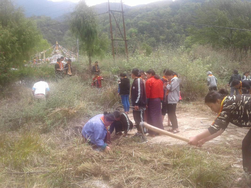 Developing new scout village 