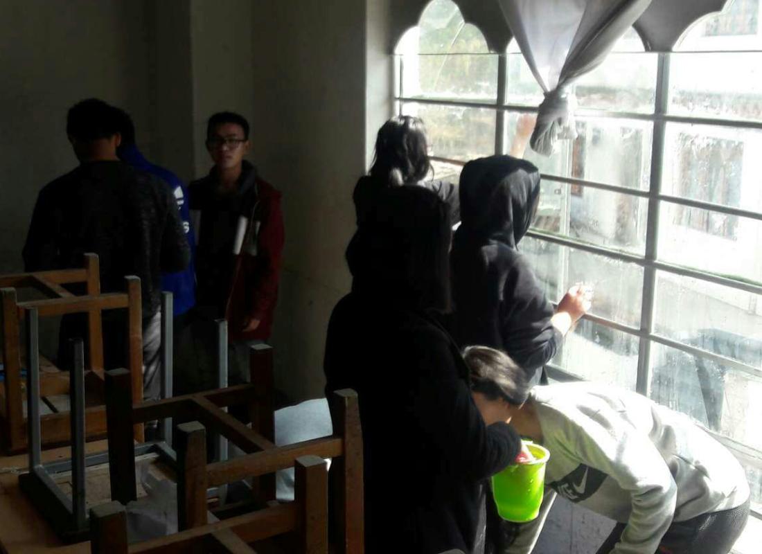 Decoration of classroom 