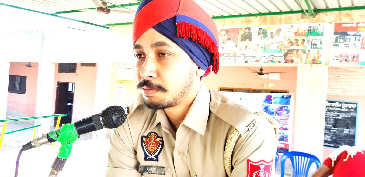 voters awareness and anti drugs,traffic education and moral education seminar by sri muktsar sahib police department punjab
