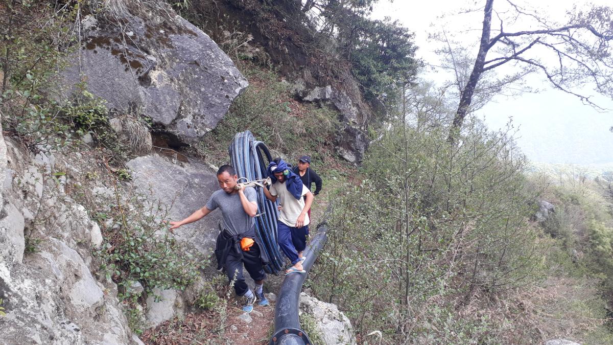 maintenance of water source