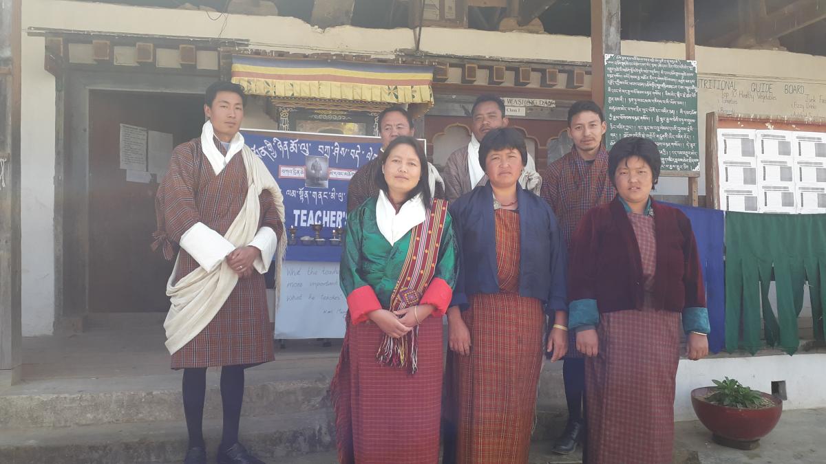 Celebtating Teacher's day 2019