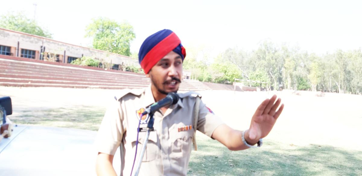 voters awareness and anti drugs,traffic education and moral education seminar by sri muktsar sahib police department punjab india 