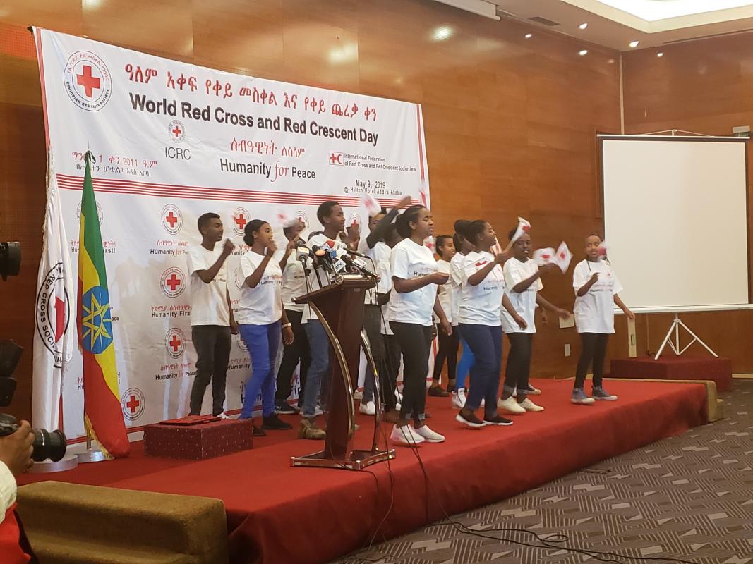 Partnership with the Ethiopian Red Cross Society on Humanity for Peace project