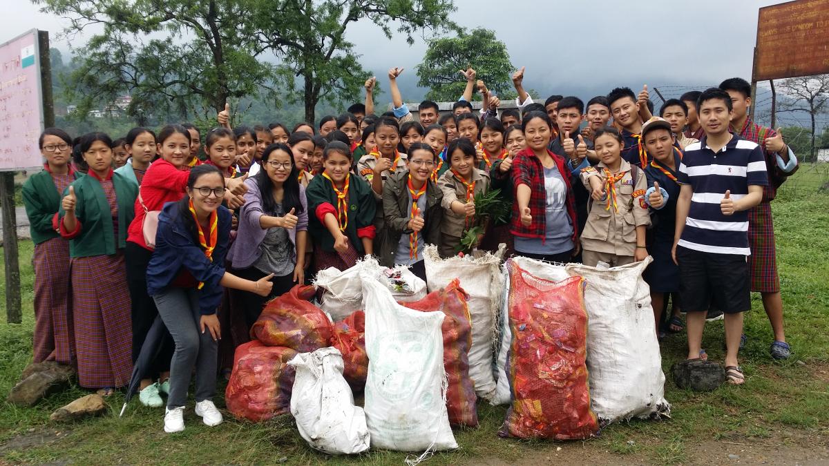 Nationwide Trash Tag challenge by KHSS