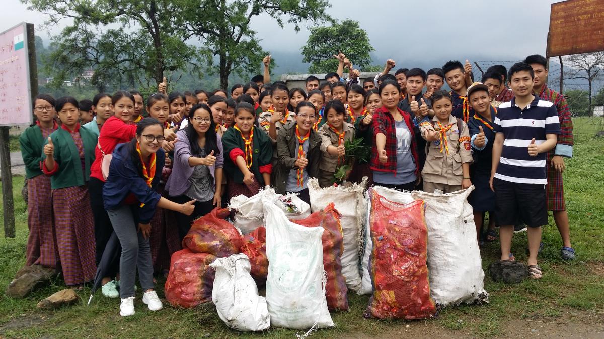 Nationwide Trash Tag challenge 