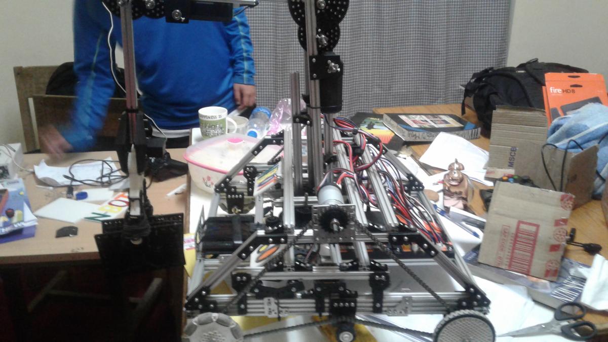 creation of N BOT 360 robot
