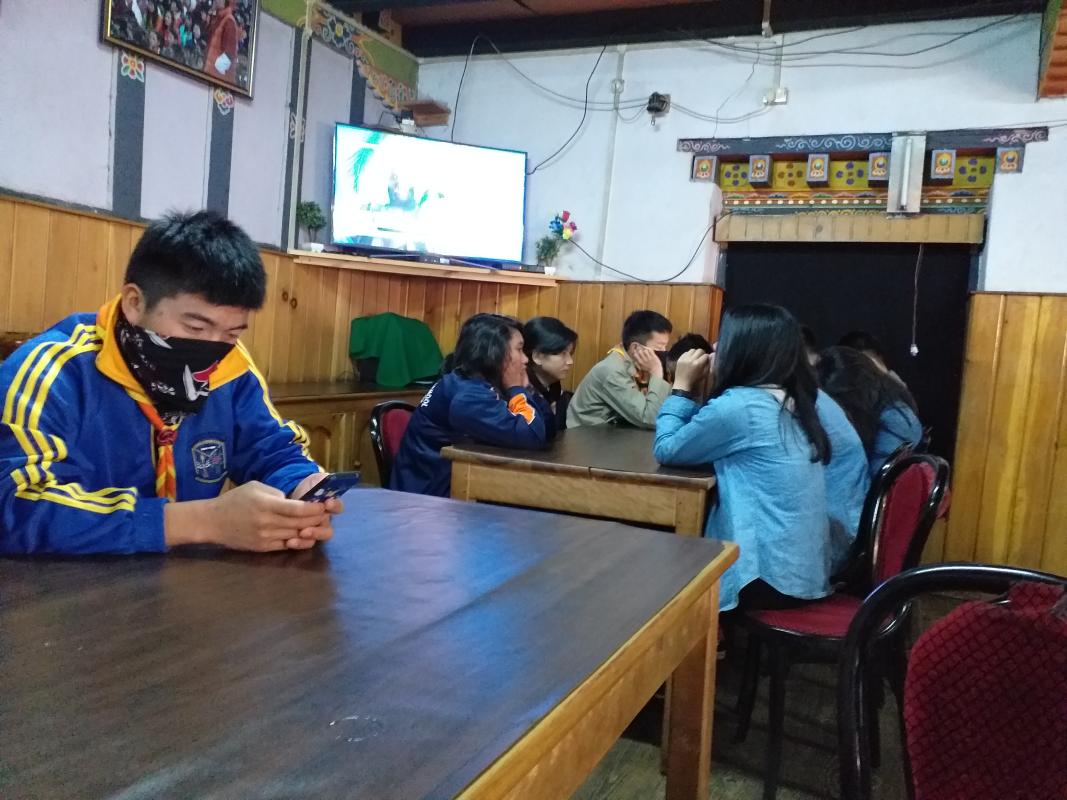 Journey toward tshirang