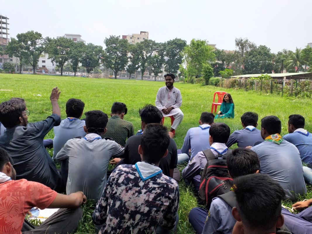Field working