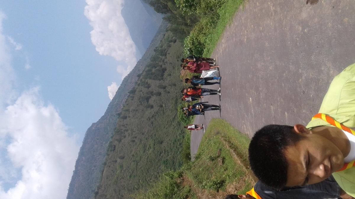 cleaning campaign along Gangzur road for community service 
