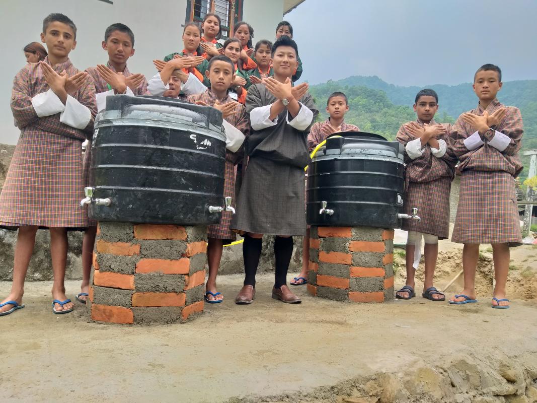 JLSS scouts establishes water reservoirs 