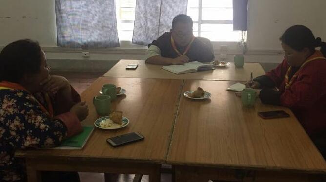 Coordination meeting for scout leaders 