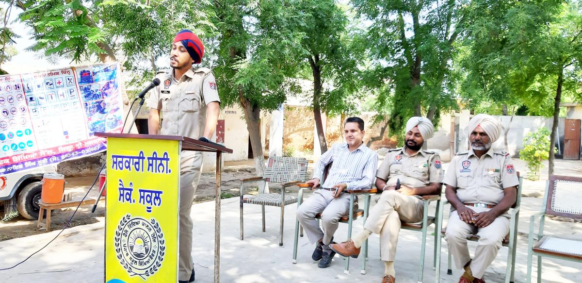 anti drugs,traffic education and moral education seminar by sri muktsar sahib police department punjab india 
