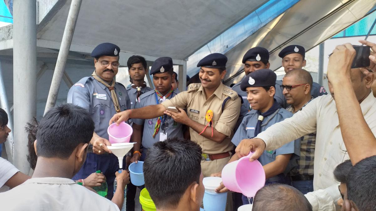 निशुल्क जल सेवा शिविर 