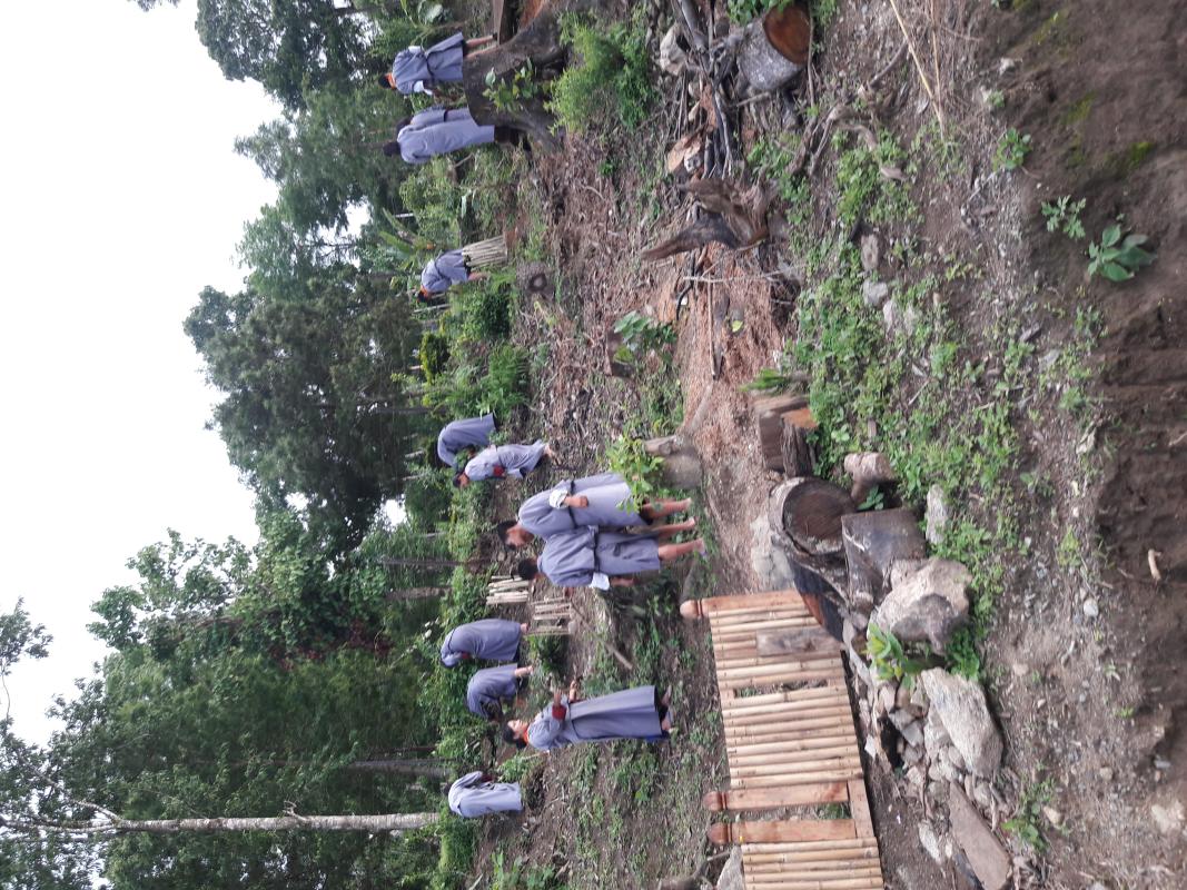 "We love nature and we take care of it daily", with above statement made b