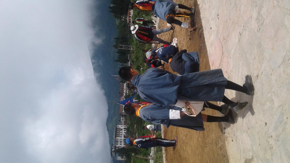 Cleaning New Chorten