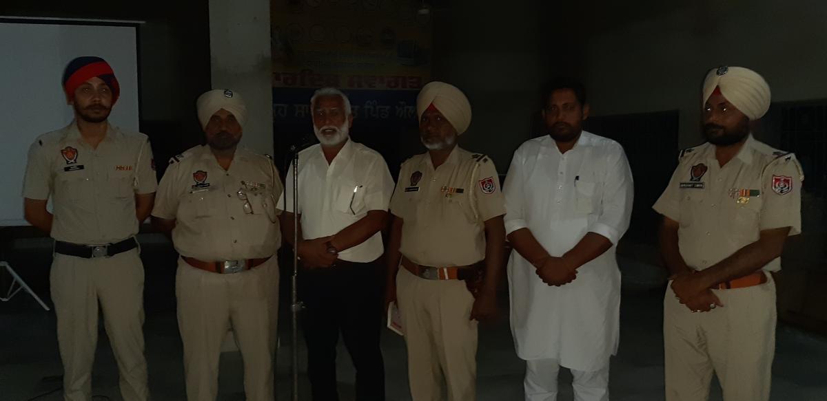 anti drugs,traffic education and moral education seminar by sri muktsar sahib police department punjab india 