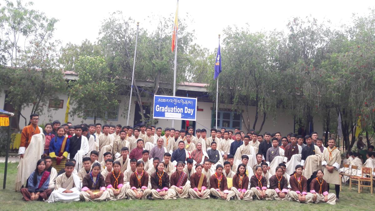 Rover scout graduation day