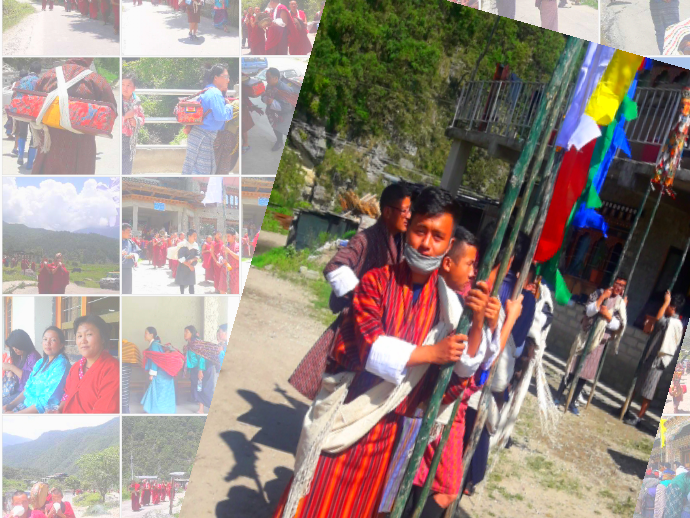 Spreading peace through religious activities.