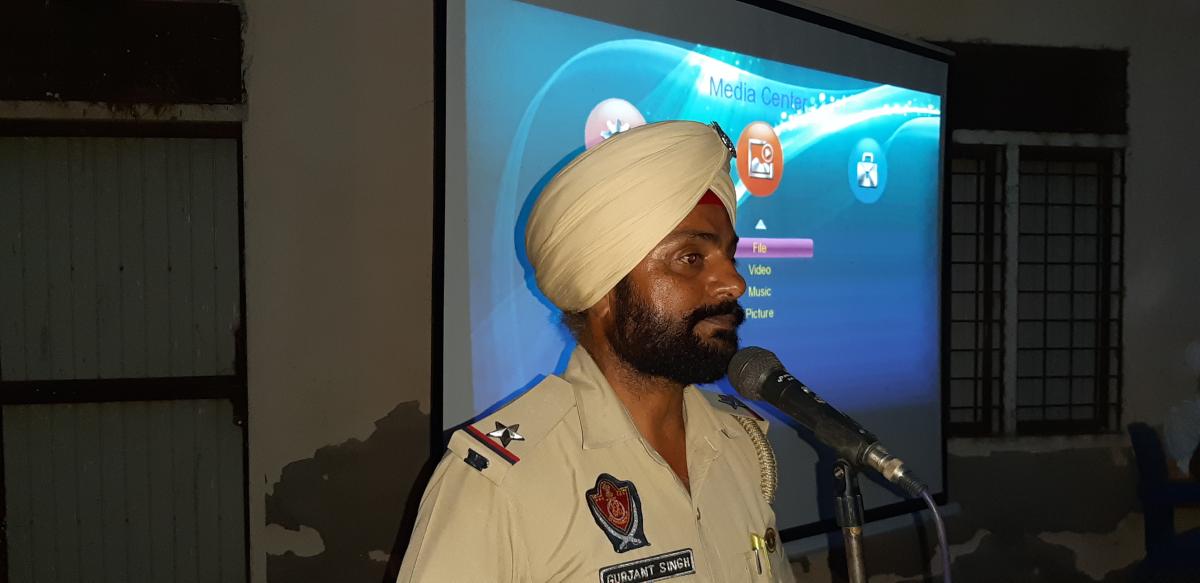 anti drugs,traffic education and moral education seminar by sri muktsar sahib police department punjab india 