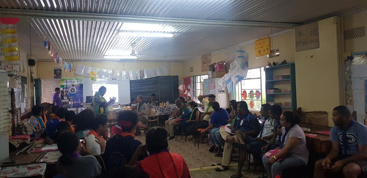 CAMP FIRE AT QALITU PUBLIC SCHOOL