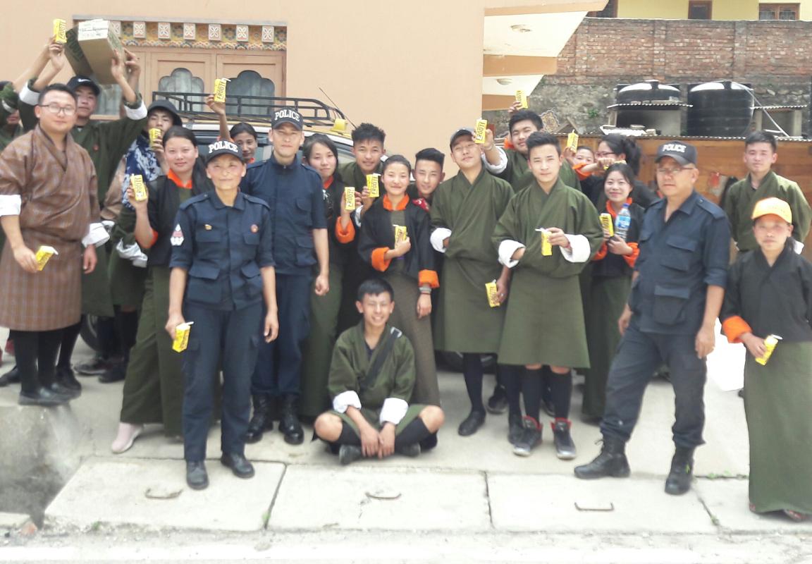 Uprooting Marijuana plants 