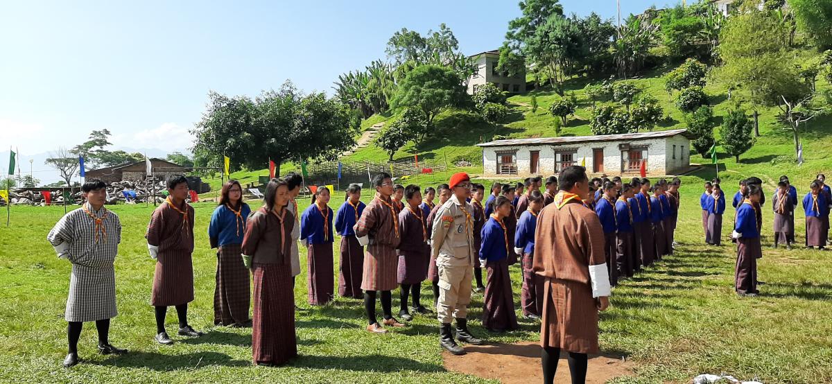 Nazhoen scout camping