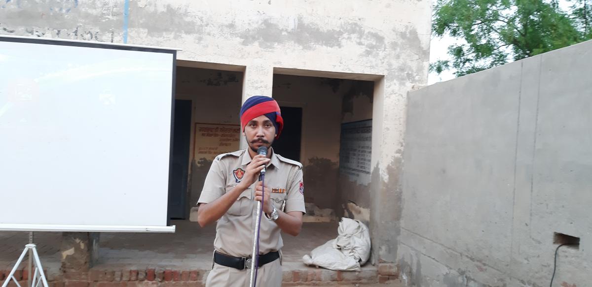 anti drugs,traffic education and moral education seminar by sri muktsar sahib police department punjab india