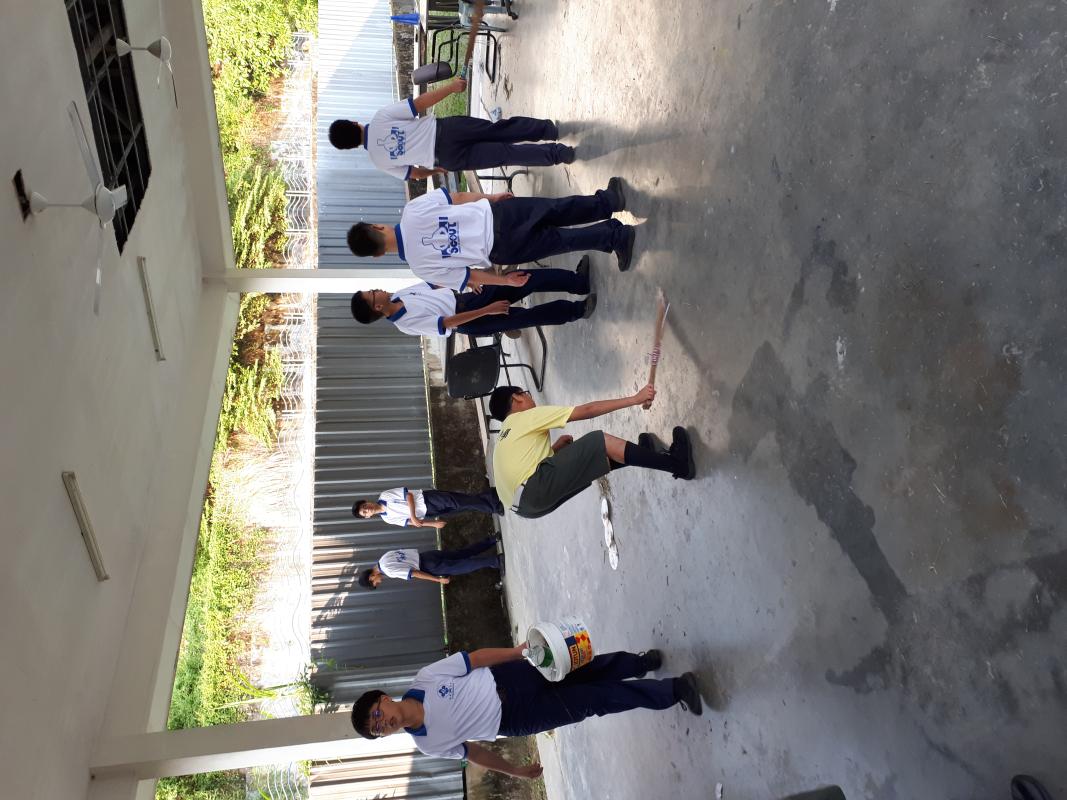 11th George Town (South) Scout Troop Weekly Activity(Maintenance and clean up)