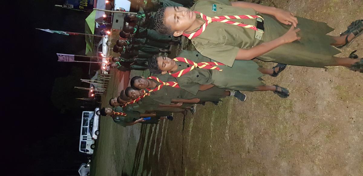 DISTRICT SCOUT RALLY (TROOP CALL) -  LOLOLO PUBLIC SCHOOL
