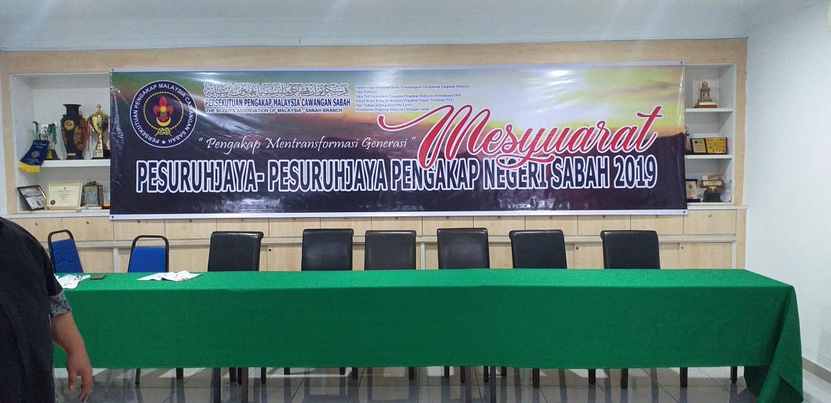 MESYUARAT PESURUHJAYA-PESURUHJAYA PENGAKAP NEGERI SABAH 2019