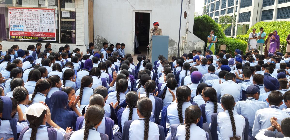 anti drugs,traffic education and moral education seminar by sri muktsar sahib police department punjab india 