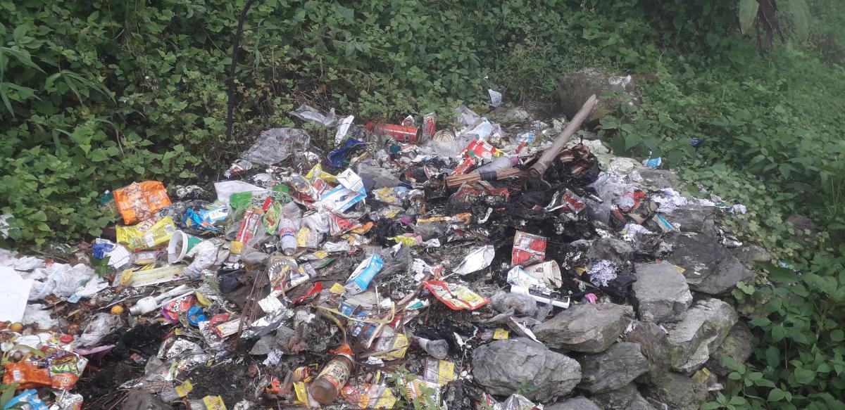 Clearing of Waste Pit 