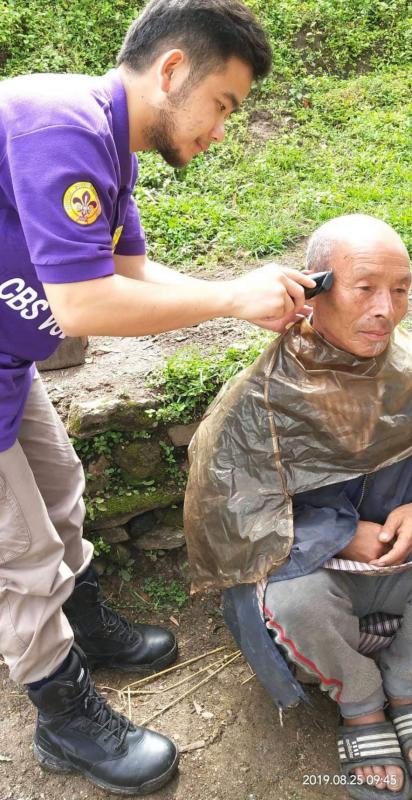 # Volunteerism - towards Damjee for Hair Trim