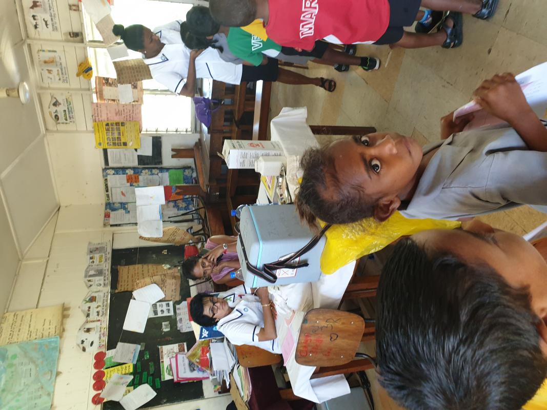 School Health Team Visit