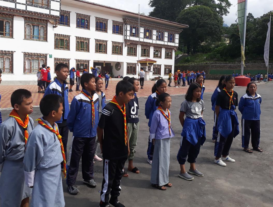 Training for Scouts(Class PP-8)