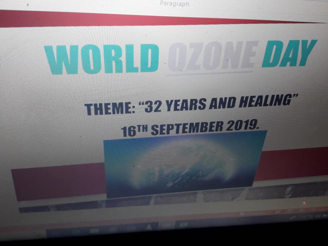 world ozone day celebration