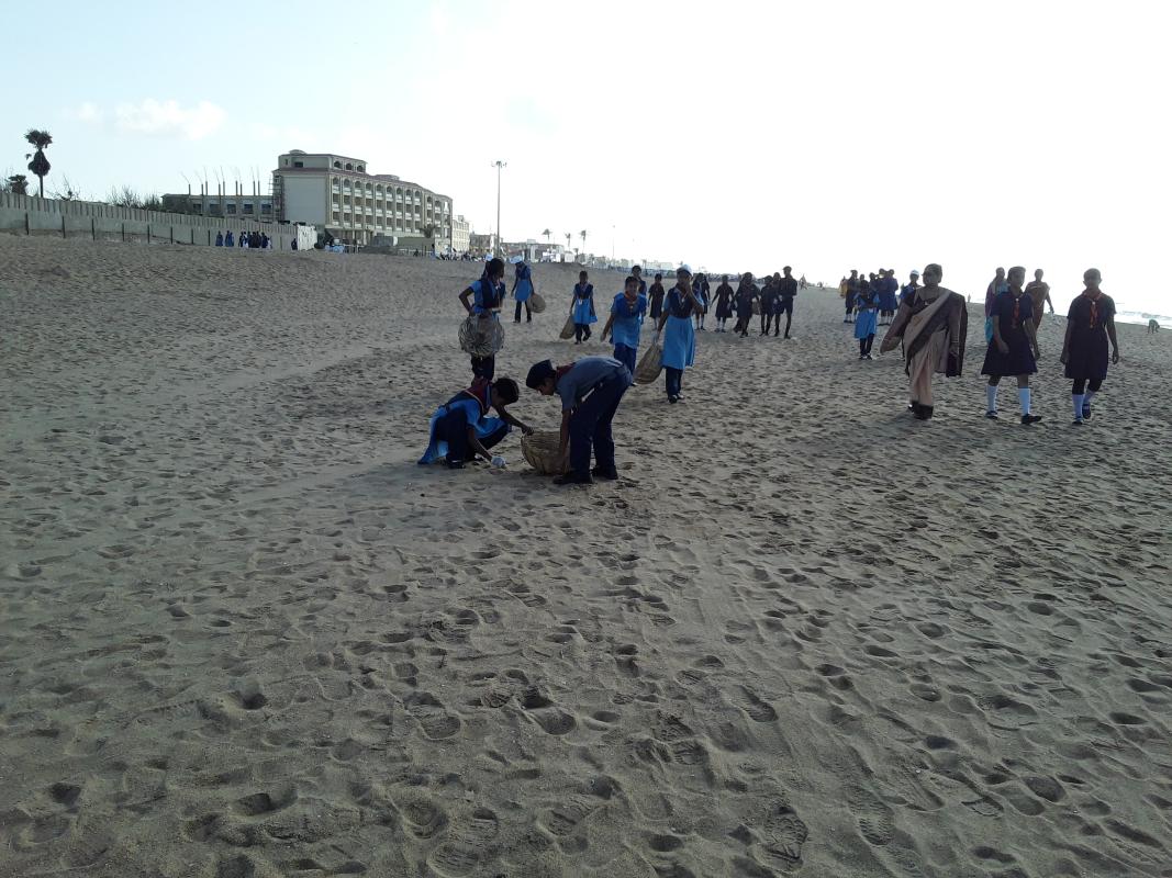 world cleanup day Launching programme