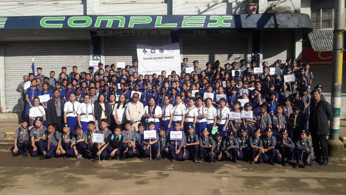 Peace March and Cleanliness Drive