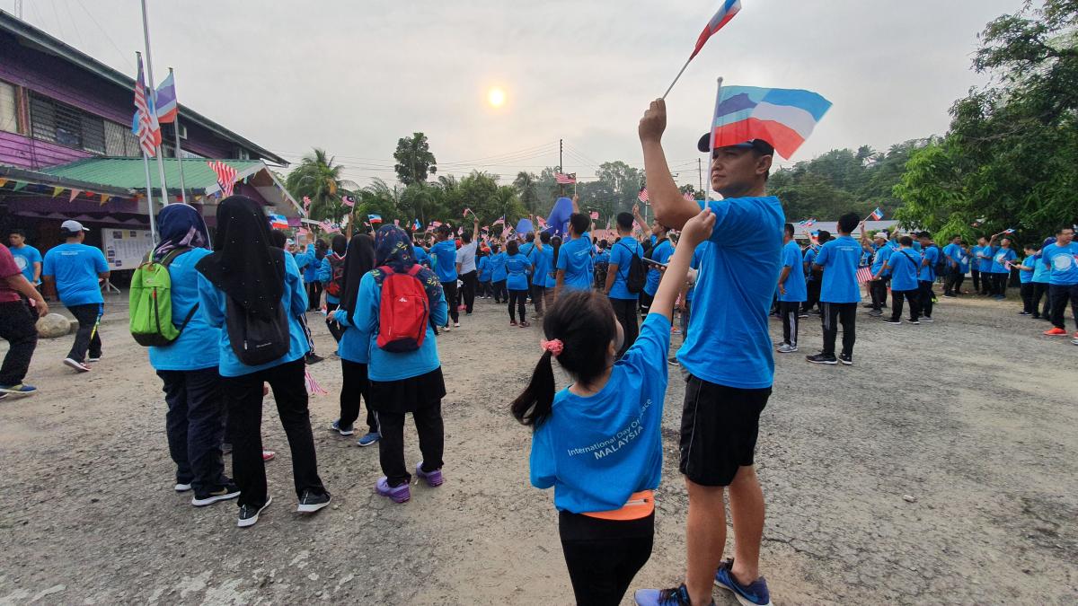 THE FIRST INTERNATIONAL WALK FOR WORLD PEACE 2019 AT SABAH, MALAYSIA