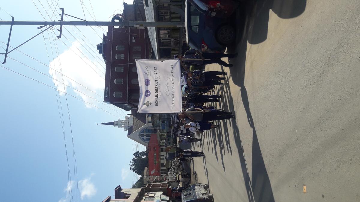 Peace March and Cleanliness drive