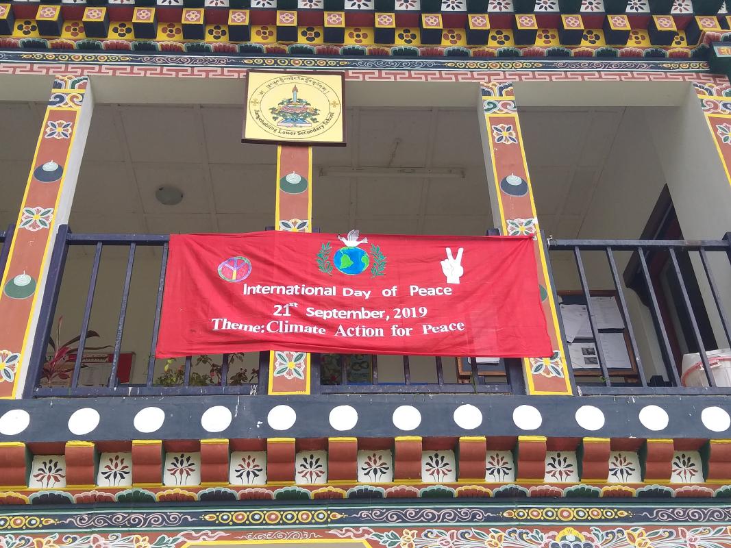 Jangchubling LSS observes IDOP organized and coordinated by scout leaders of the school